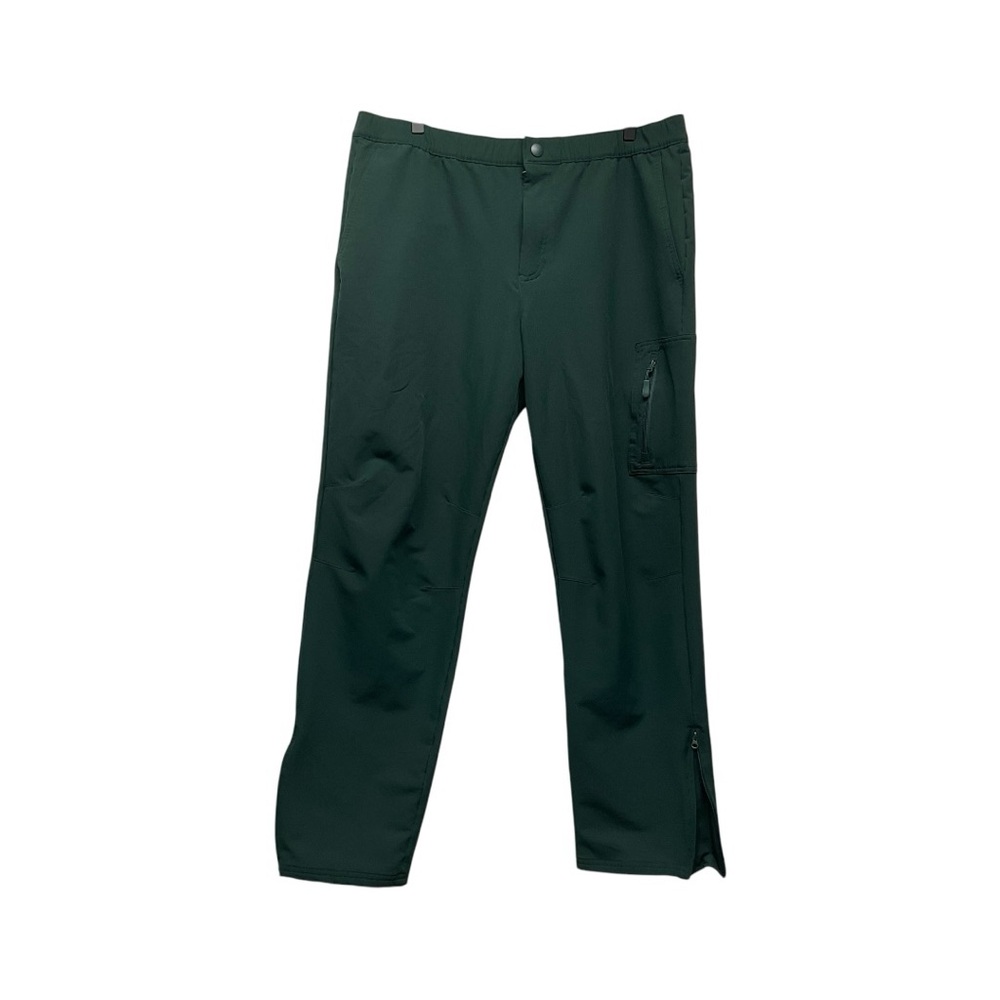 Bonobos Fielder Pants Mens XL Green Stretch Utility Pants Athletic Comfort